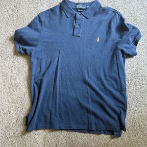 Ralph Lauren Men's Dark Blue Polo Shirt